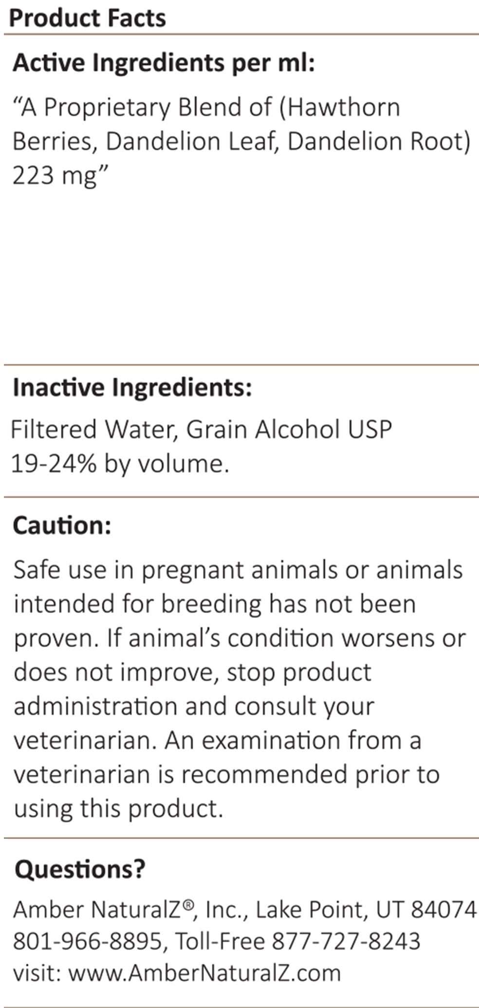 Amber NaturalZ pet-usage scene suggests simple daily routine.