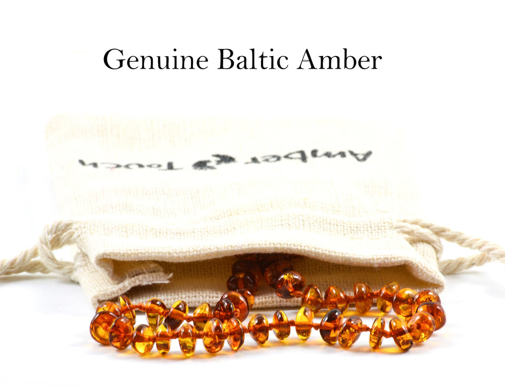 Amber Touch Baltic Amber Necklace handmade detail showcases artisan quality.