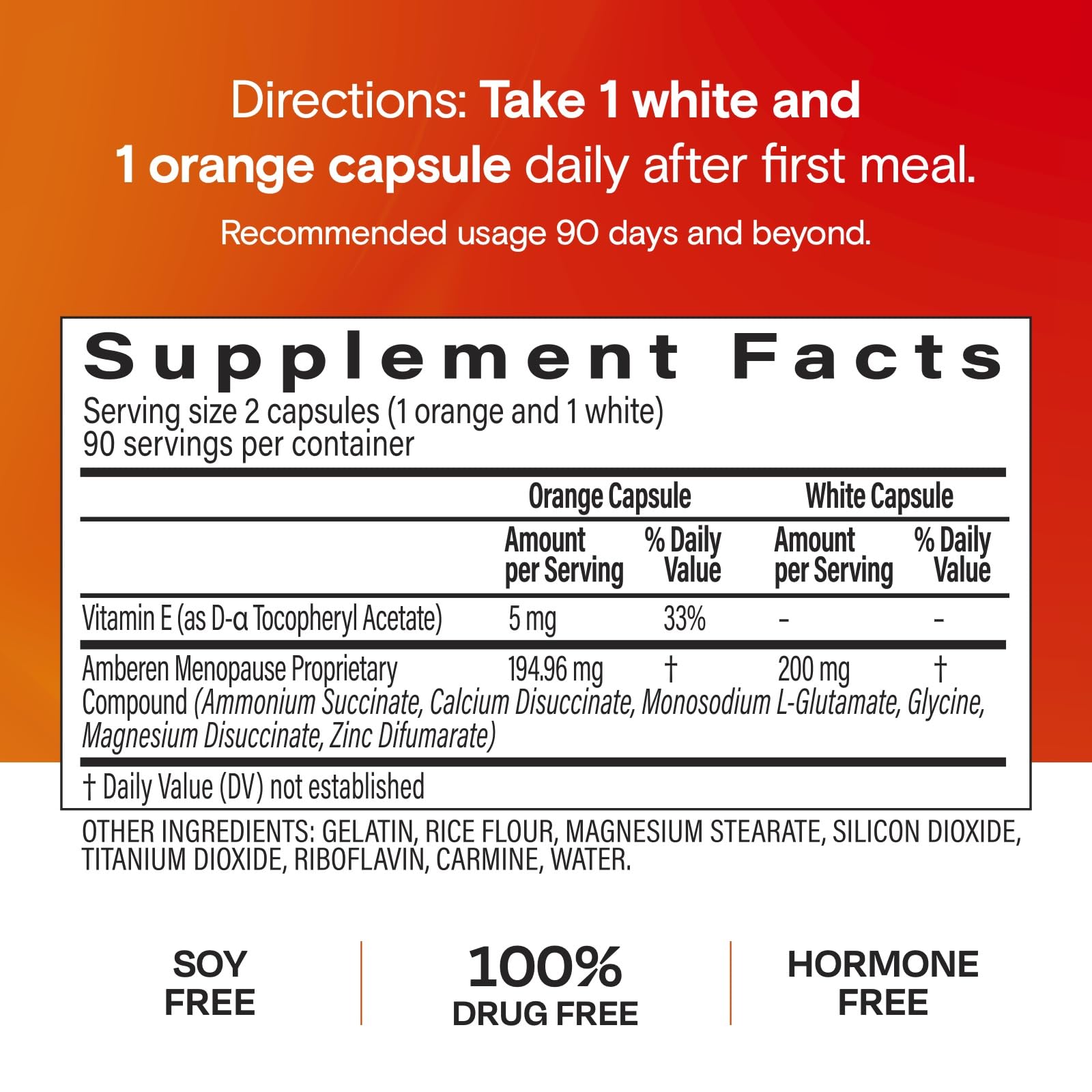 Amberen bottle with product shot illustrating daily routine use.
