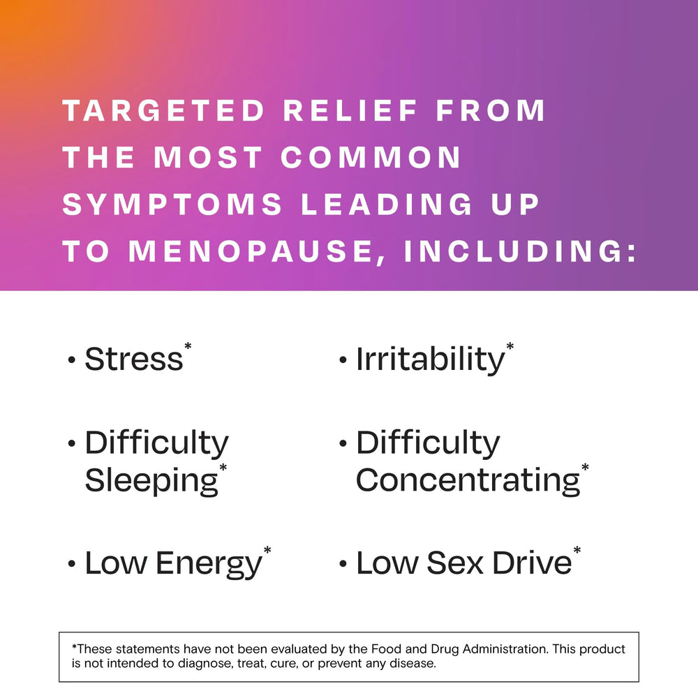 Amberen perimenopause capsules closeup for daily use