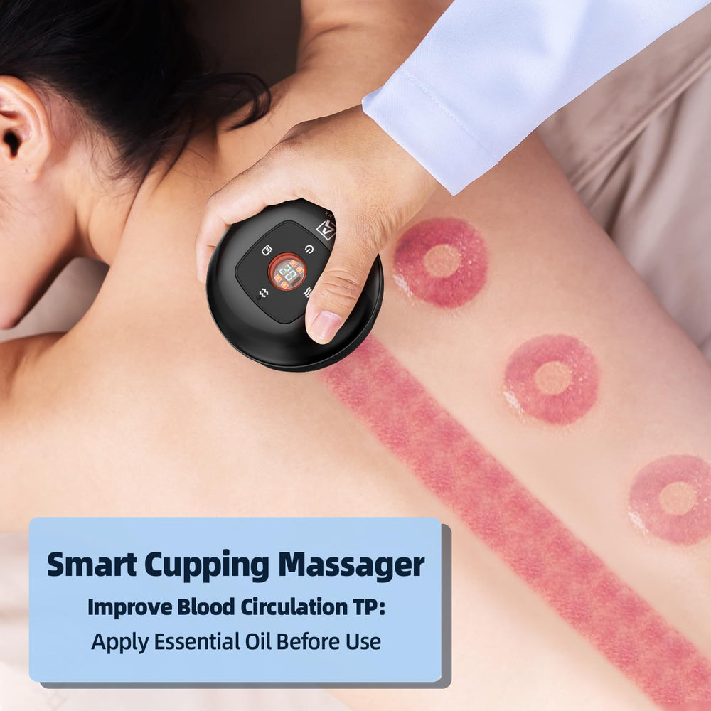 Ambfina portable cupping kit designed for gym, office, and travel use.