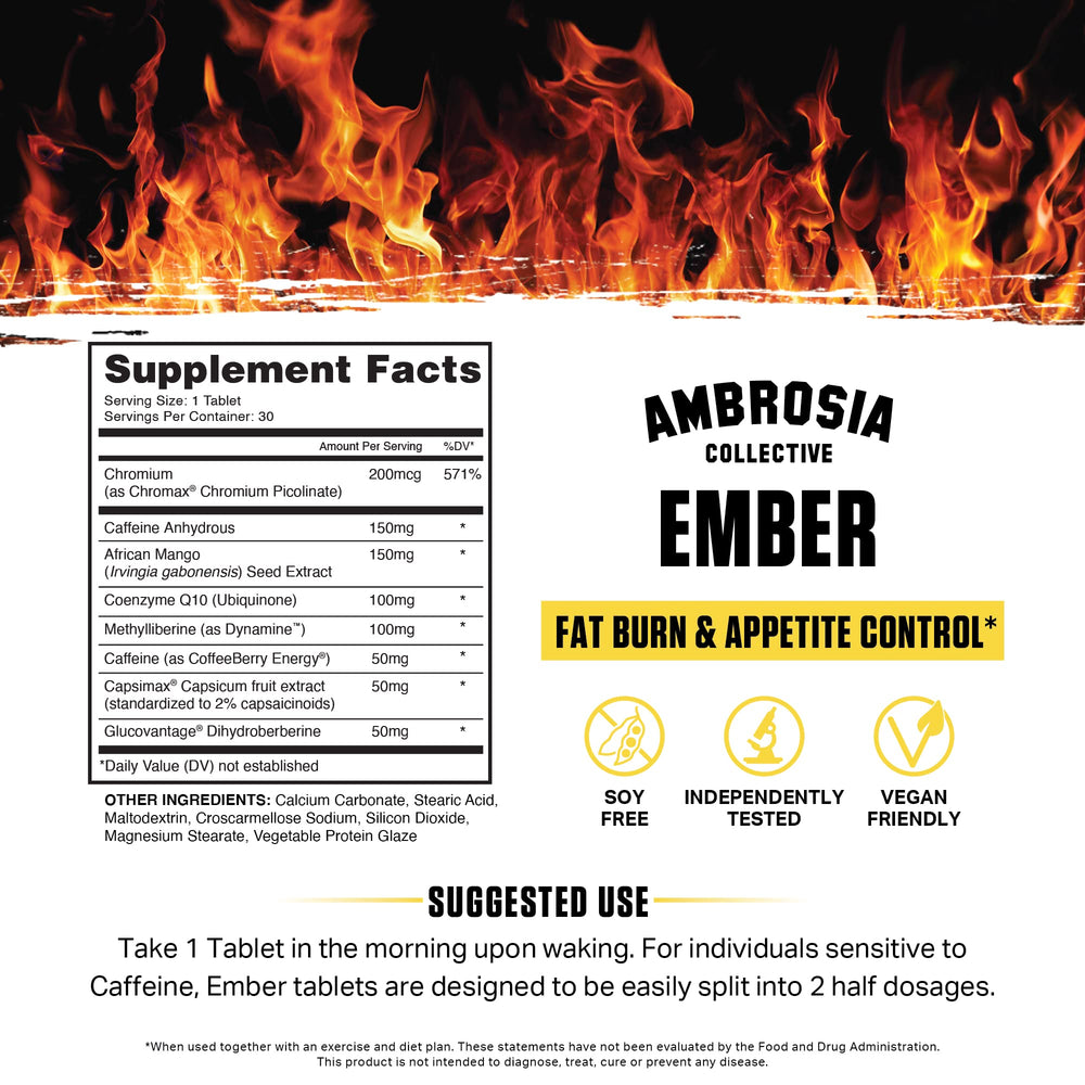 Ambrosia Ember pouring a capsule into a hand for easy dosing.