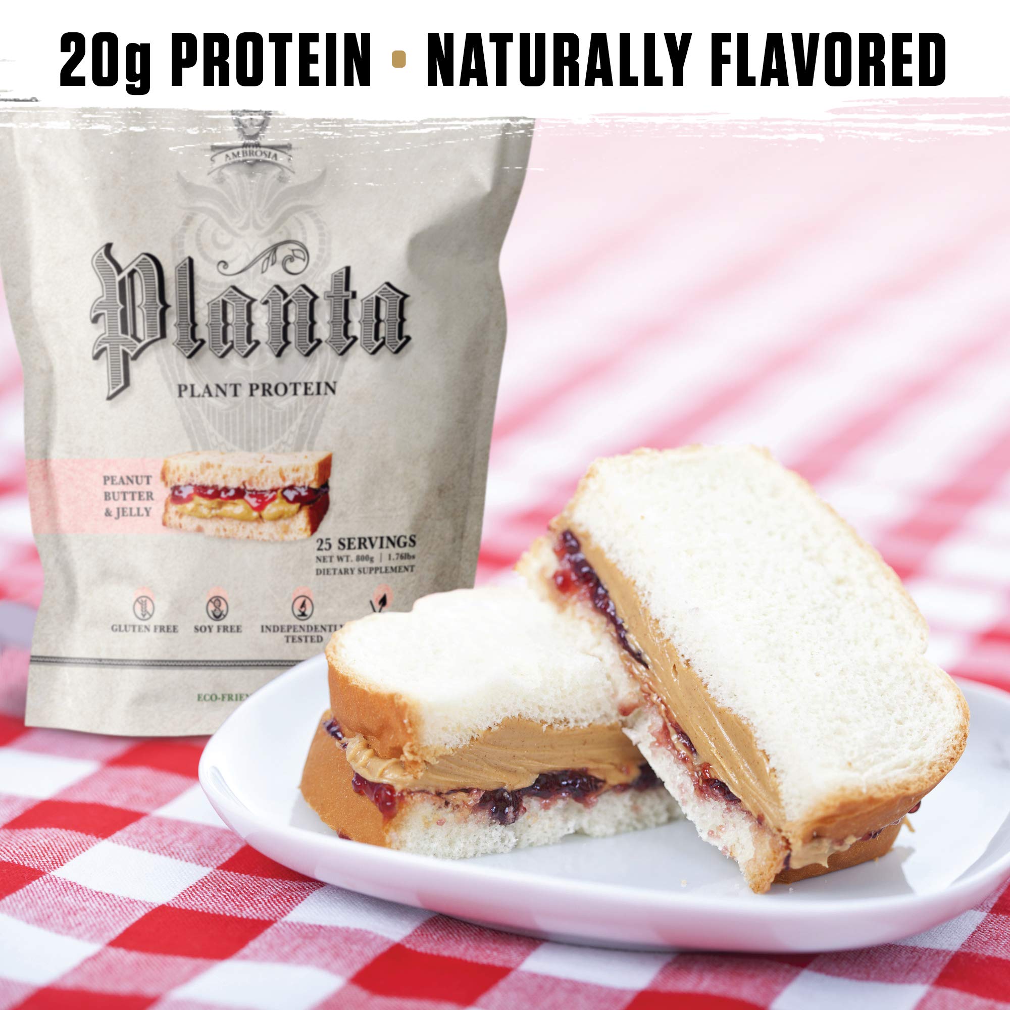 Ambrosia Planta BCAAs from fermented sunflower for recovery