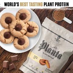 Ambrosia Planta shaker blending plant-based powder into a smooth drink
