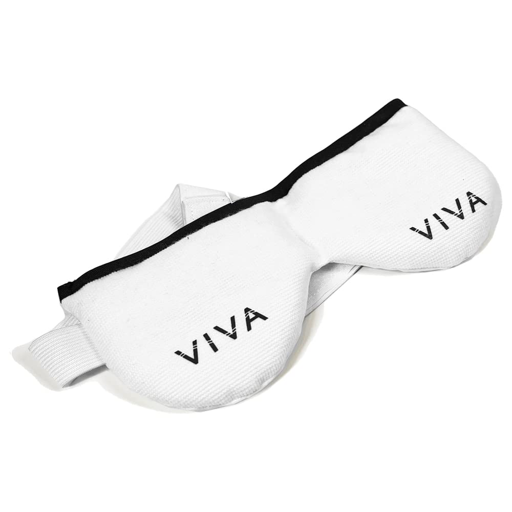 Amcon Viva Moist Heat Eye Mask, microwave-activated for soothing warmth