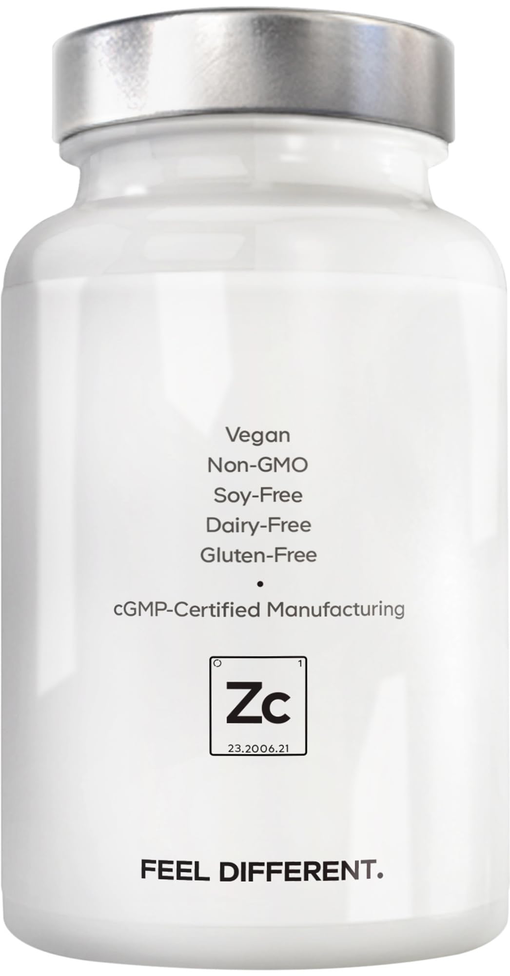 Amen 50 mg zinc picolinate per serving on label