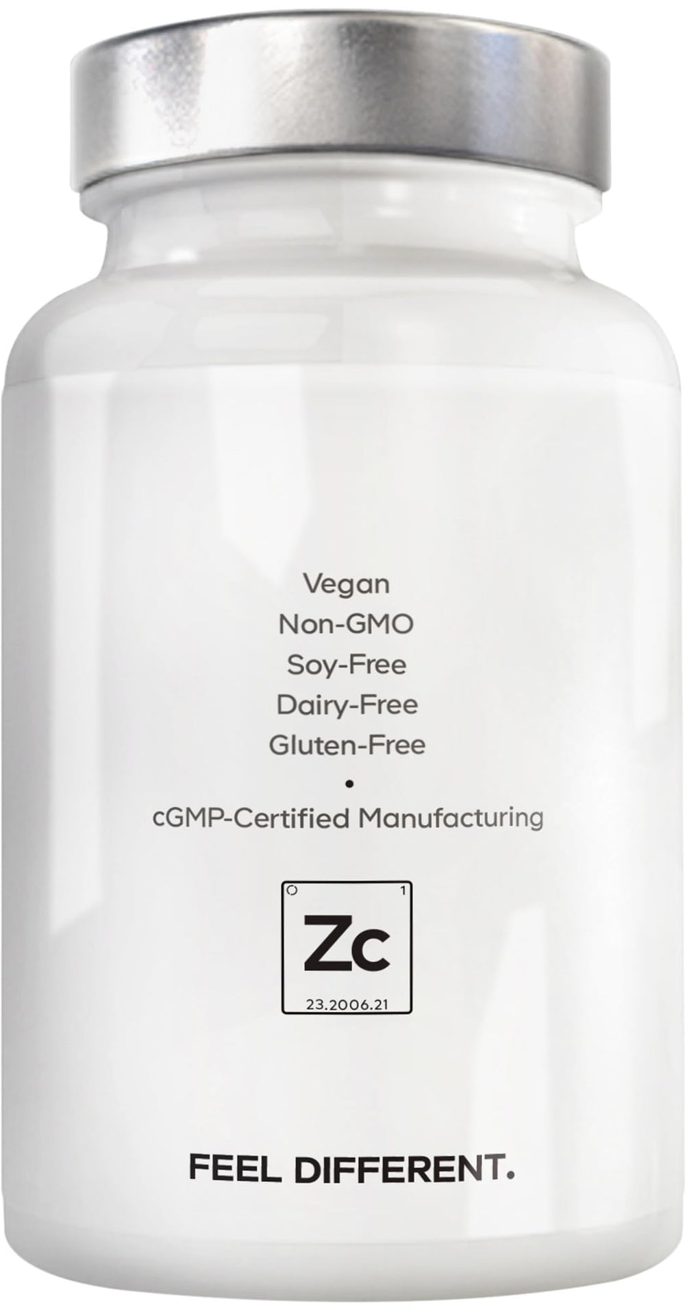 Amen 50 mg zinc picolinate per serving on label
