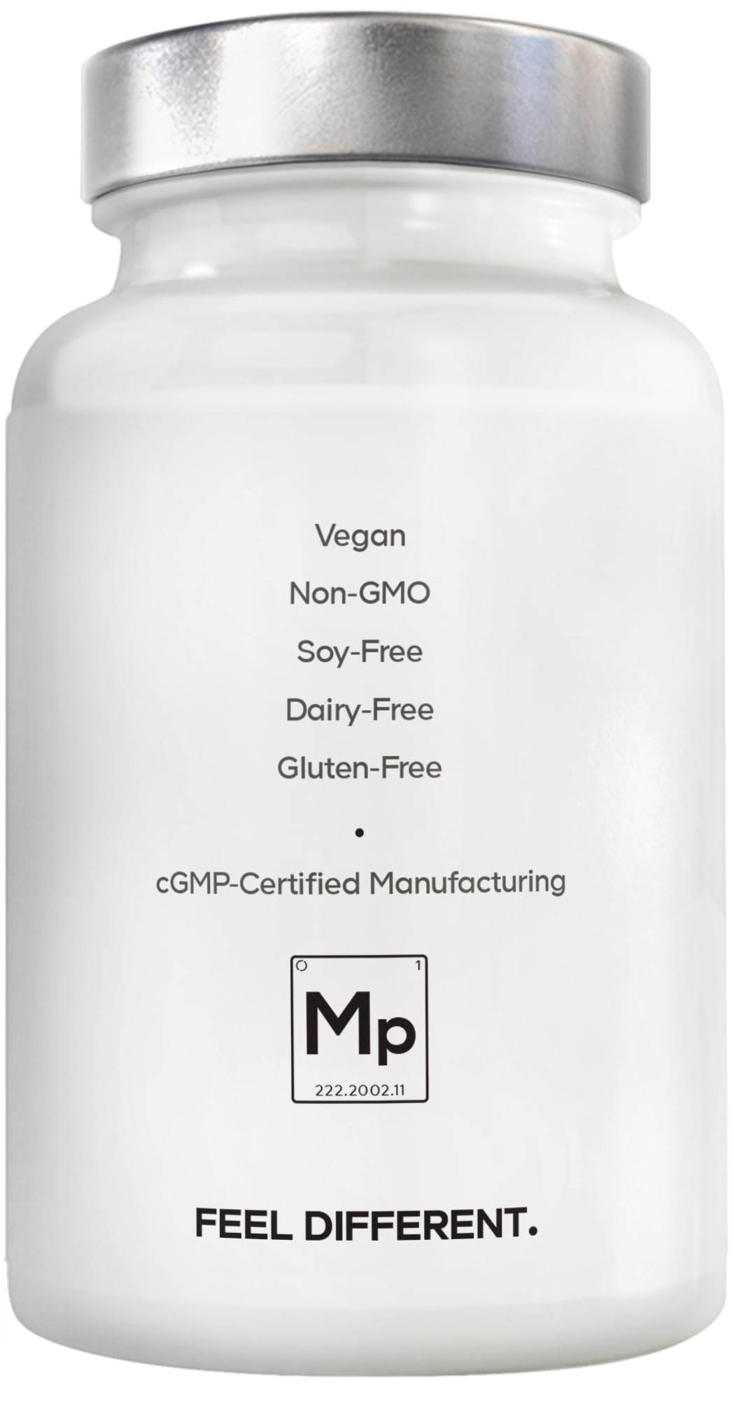 Amen Mood Probiotic packaging highlights vegan, non-GMO, USA-made quality.
