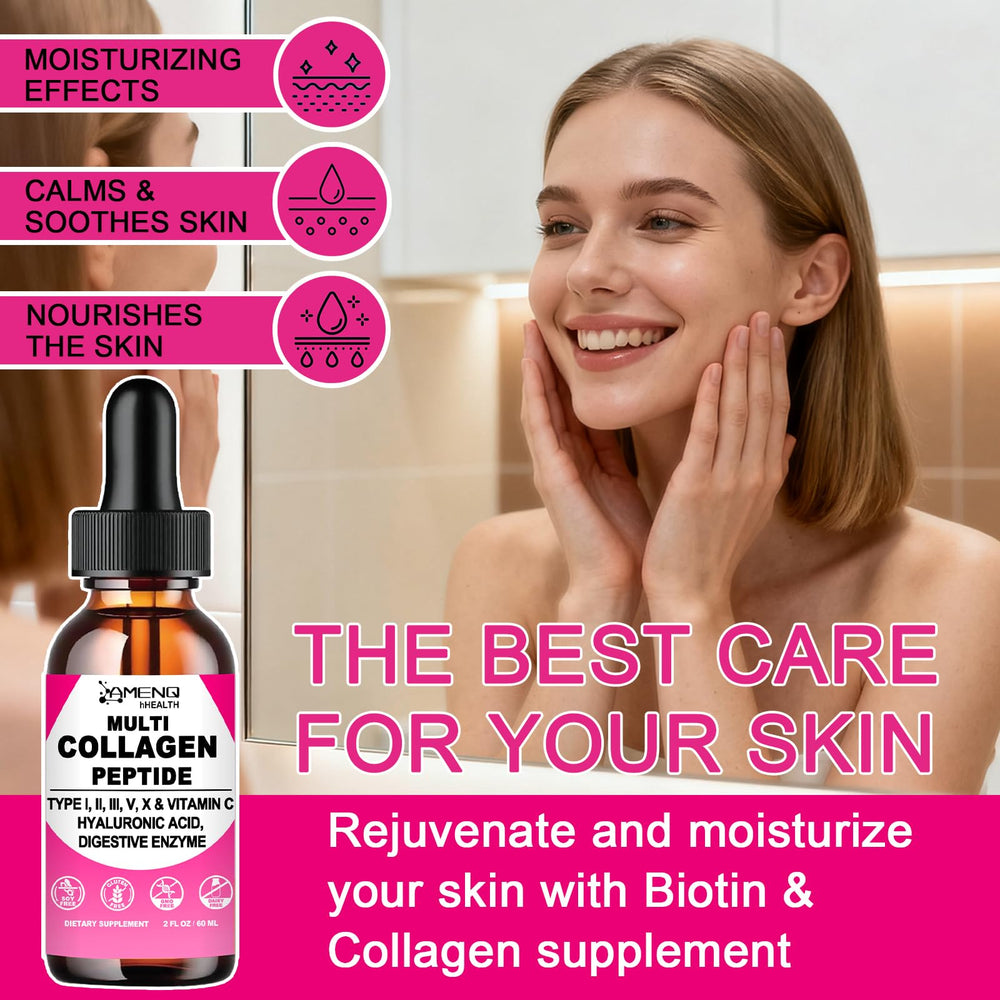 AMENQ hHEALTH Gotas: gotero cómodo para dosis diarias.