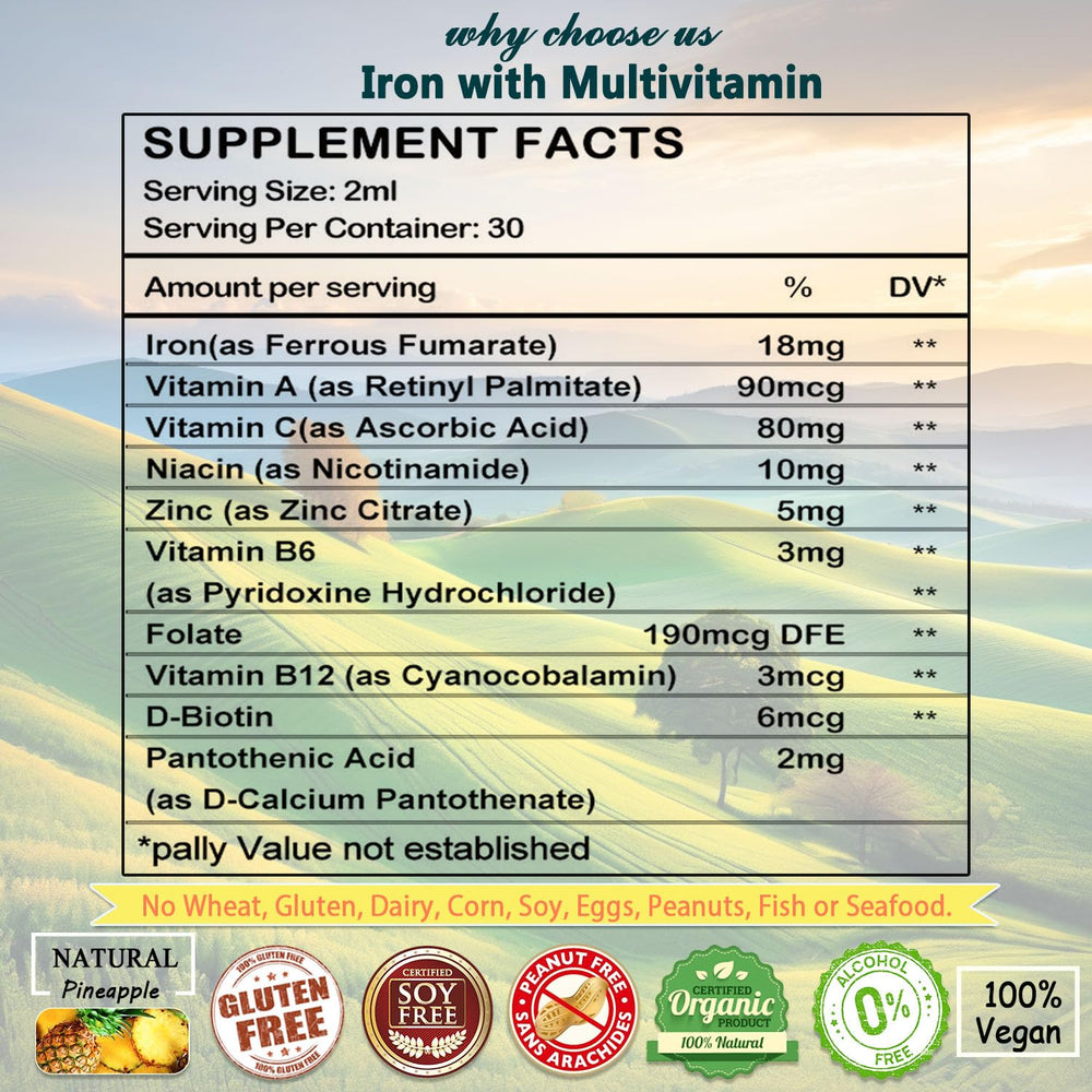 AMENQ hHEALTH iron drops cap detail signals quality