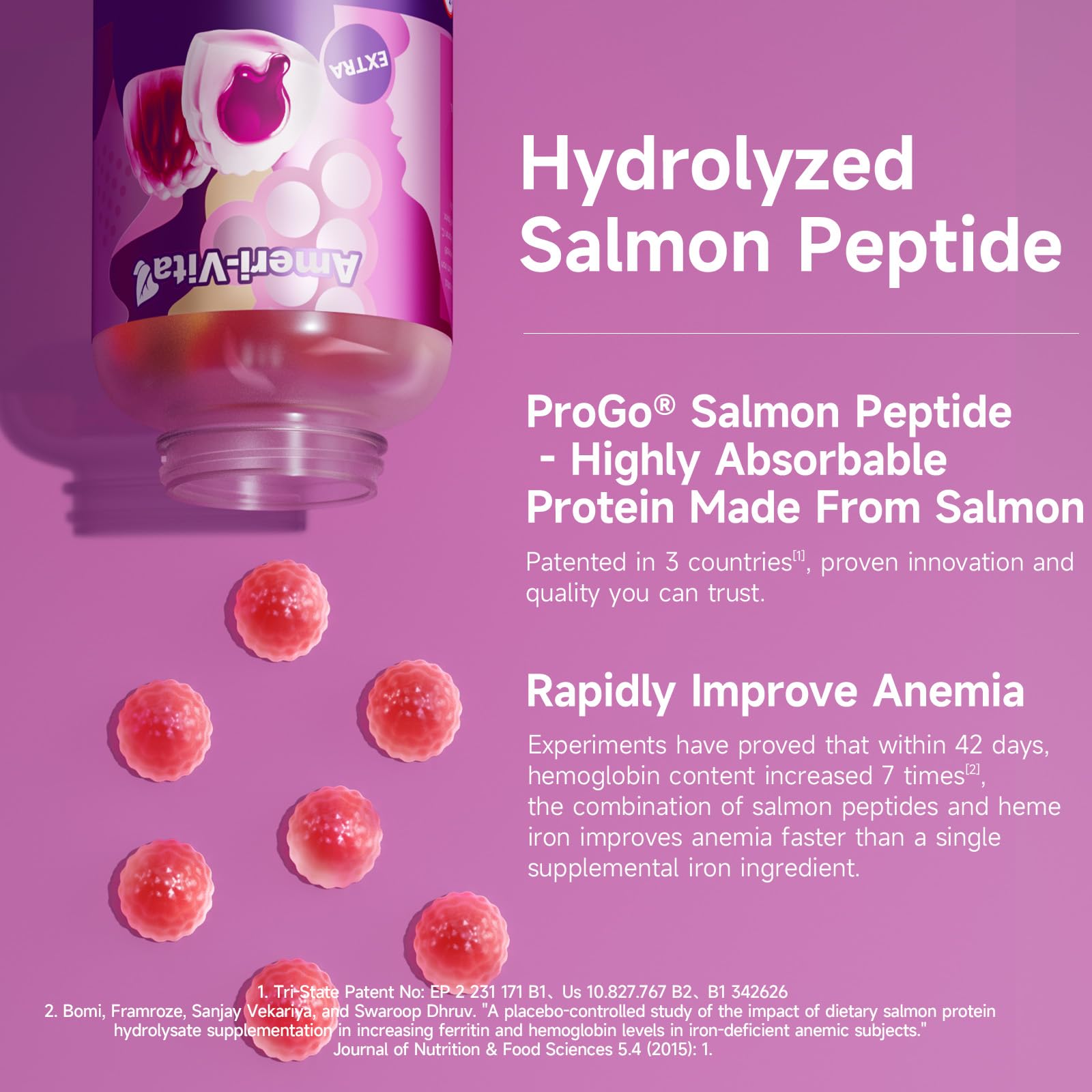 Ameri-Vita salmon peptides boost for gentler digestion