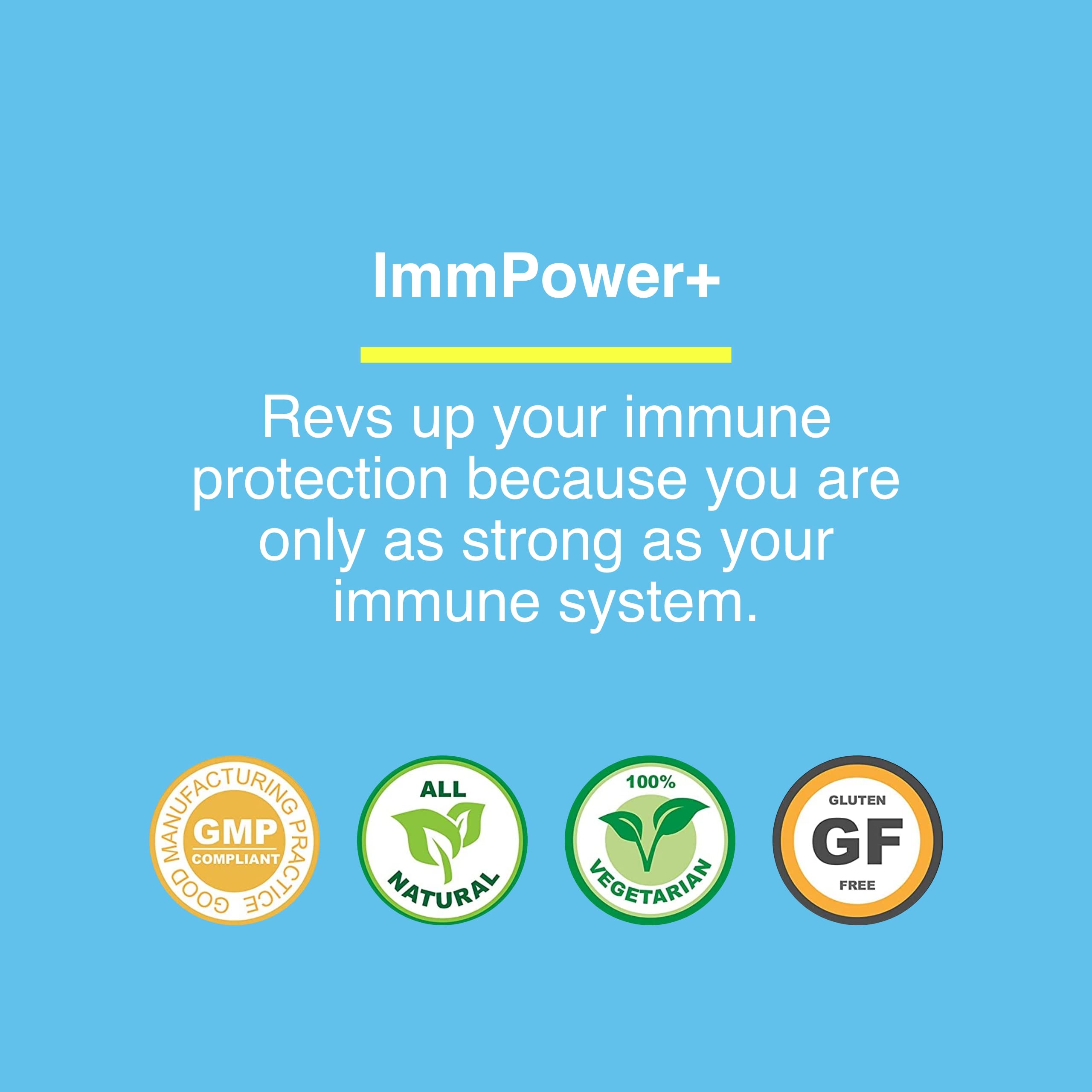 ImmPower packaging box ready for online purchase