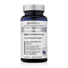 American BioSciences ImmPower ER AHCC bottle highlights extended release formula for steady release