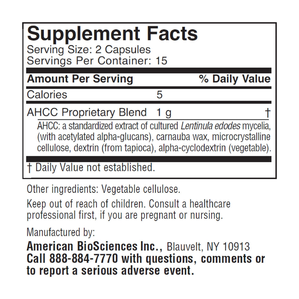Close-up of ImmPower capsules highlighting 500 mg per capsule for dosing.
