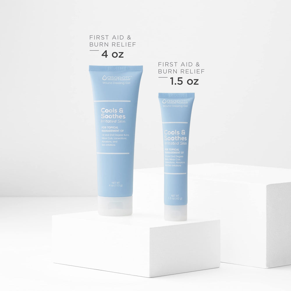 Envase de 1.5 oz de ASAP OTC, práctico para hogar y kits de primeros auxilios.