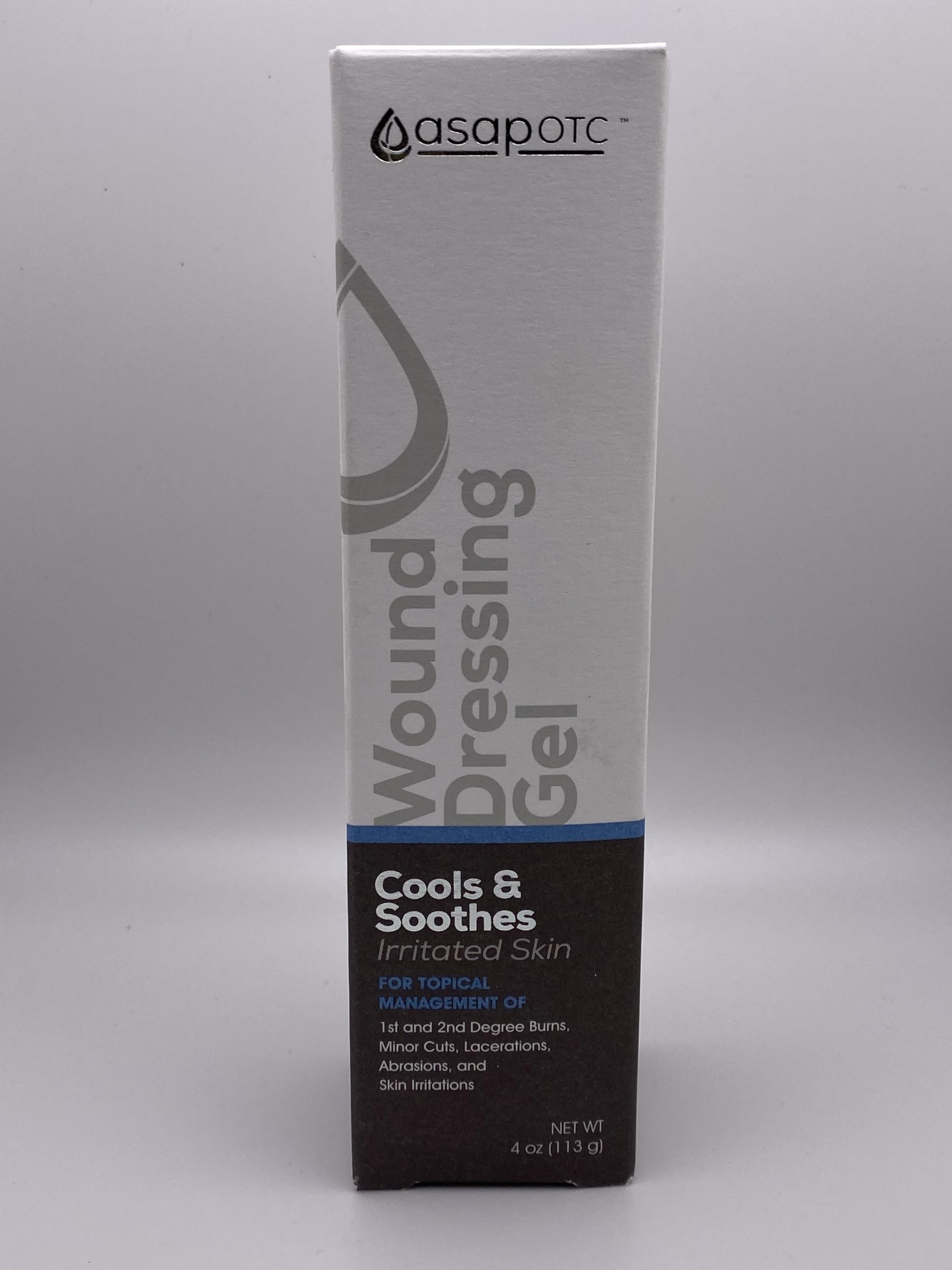 ASAP OTC wound gel in use for wound care.