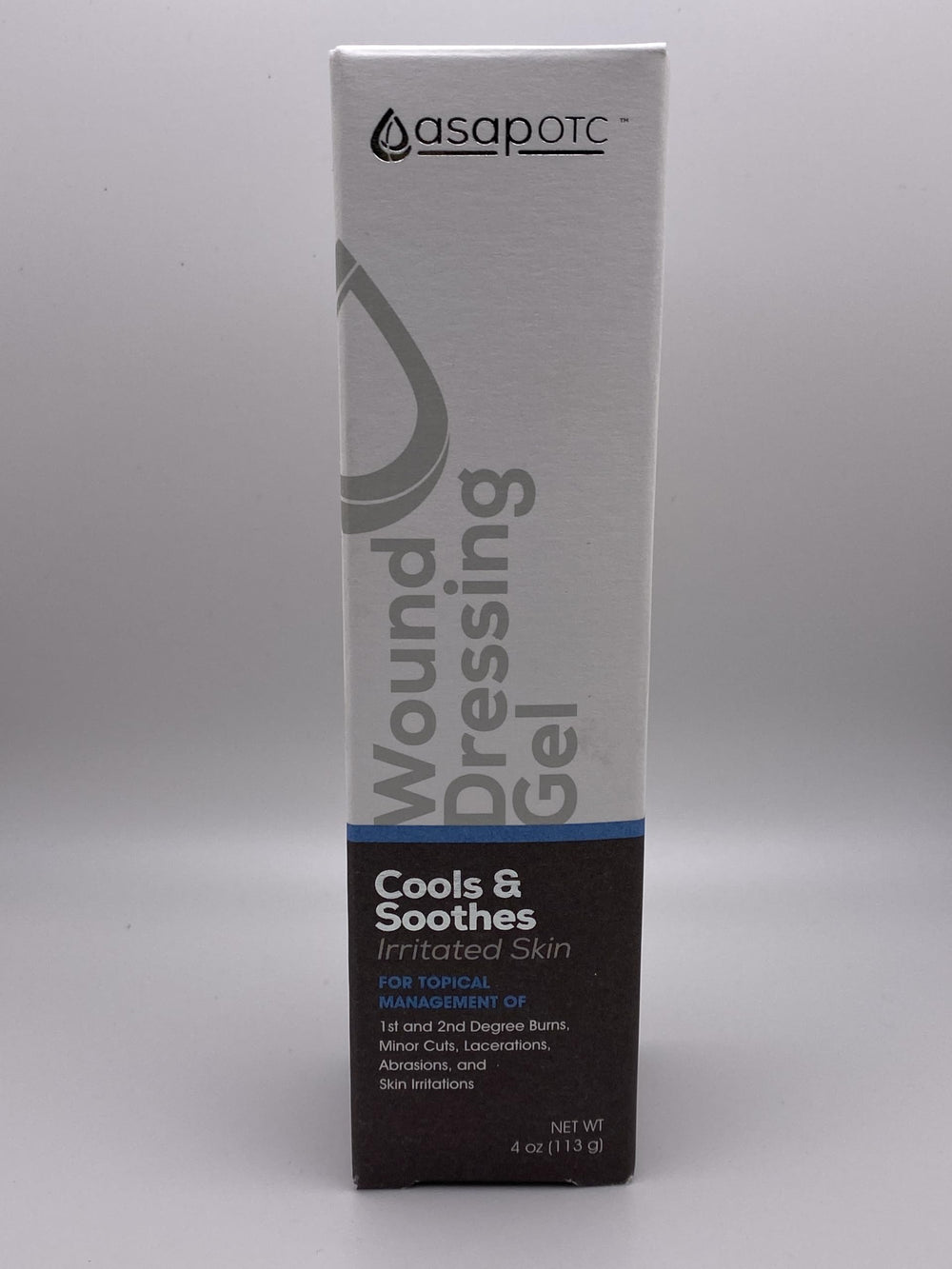 ASAP OTC wound gel in use for wound care.