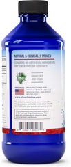 American Biotech Labs Silver Biotics label closeup highlights potency and purity.