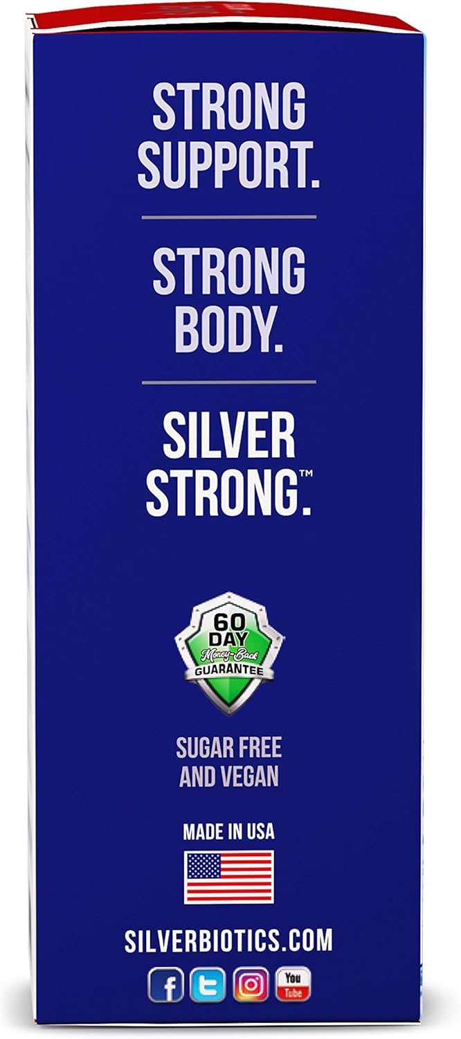 American Biotech Labs Silver Biotics 30 PPM stacked bottles indicate ample supply.