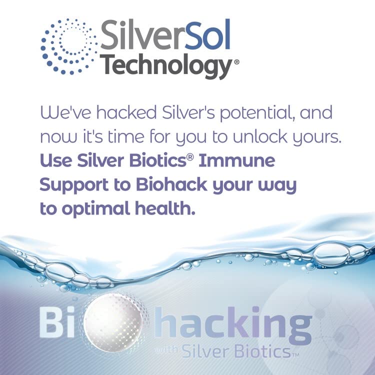 American Biotech Labs Silver Biotics bottle pour demonstrates easy administration.