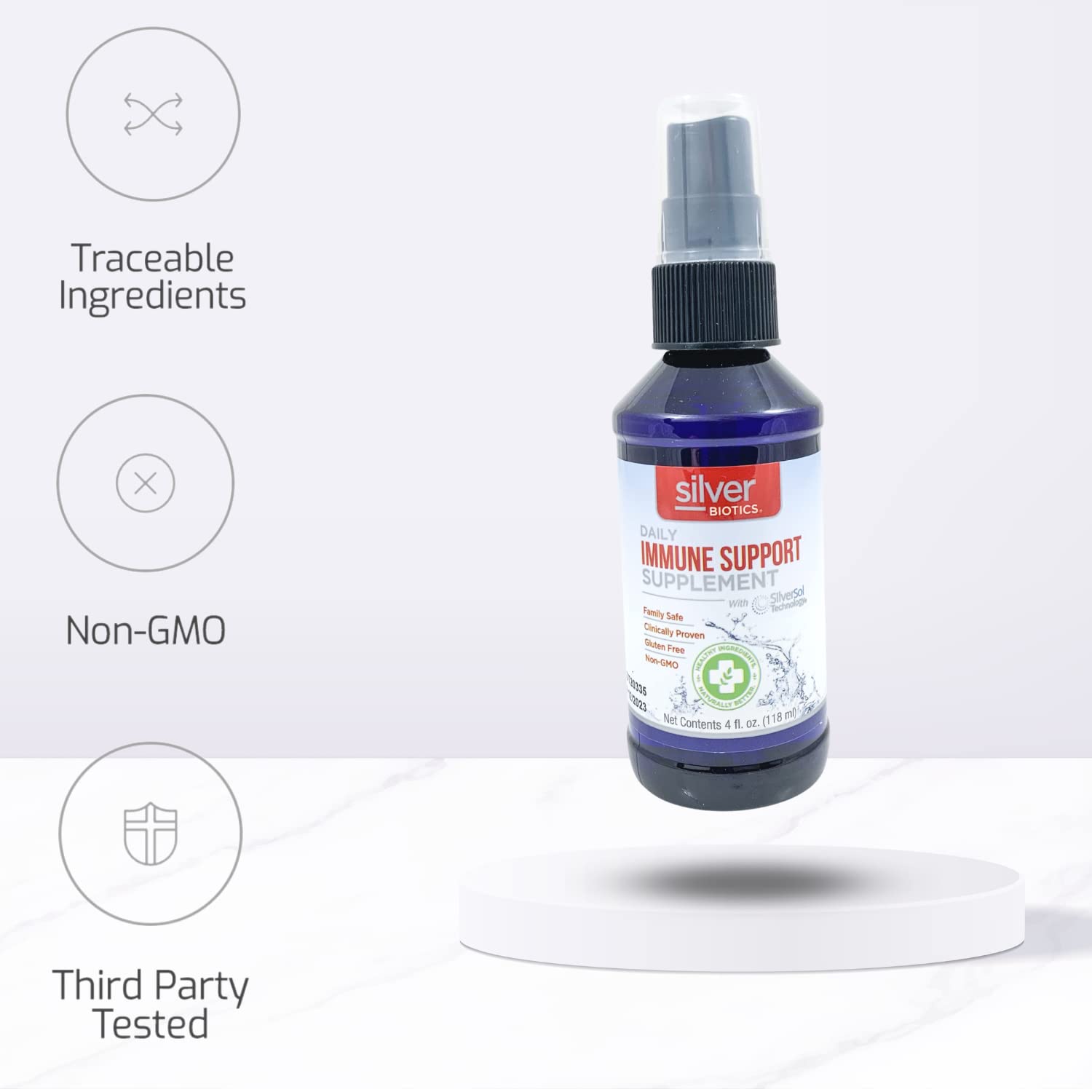 American Biotech Labs Silver Biotics for kids, gentle daily use option