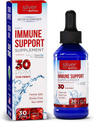 American Biotech Labs Silver Biotics liquid bottle for immune support