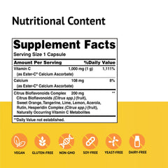 American Health Ester-C capsules with citrus bioflavonoids for daily wellness