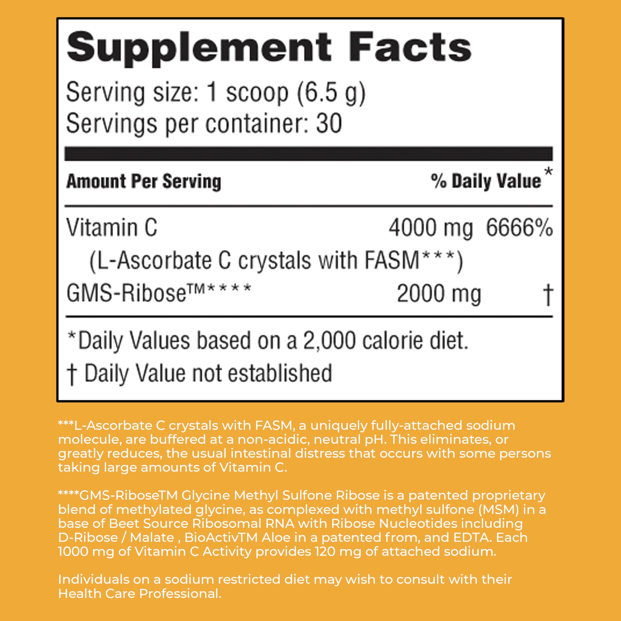 American Nutriceuticals Vitamin C Powder safe for kids and adults