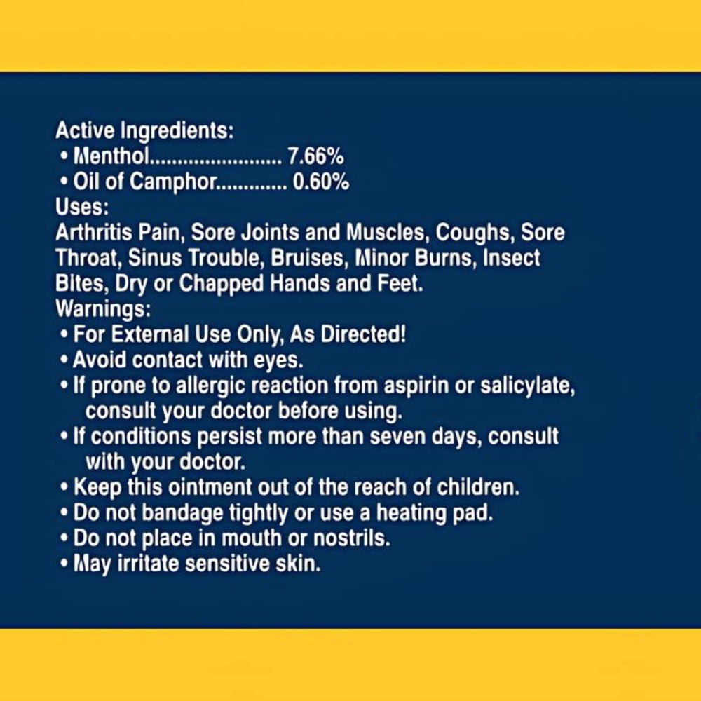 Amish Origins Joint & Muscle Ointment in hand indicating easy topical application.