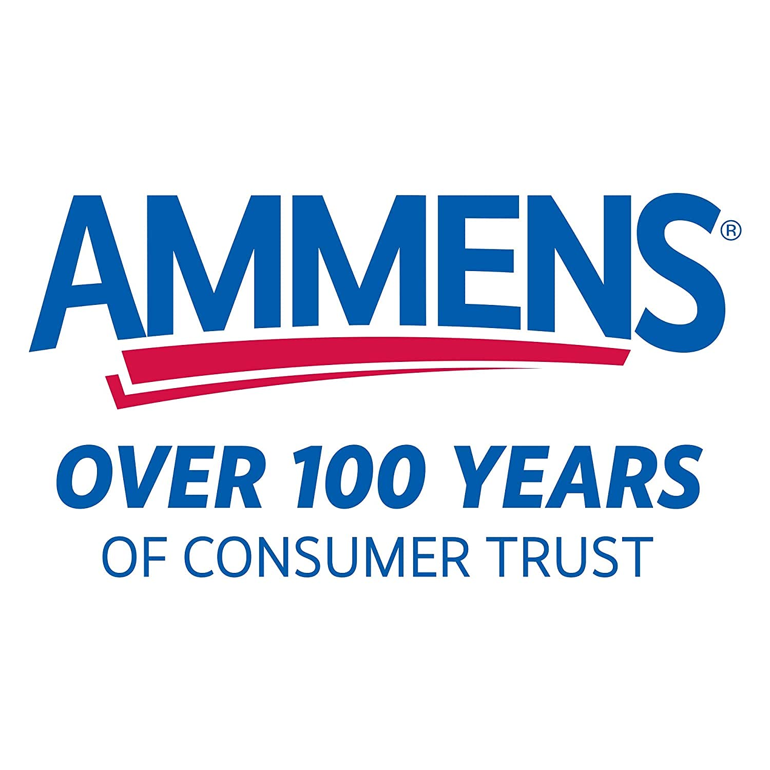 AMMENS Body Powder Original packaging conveys freshness and hygiene on display.