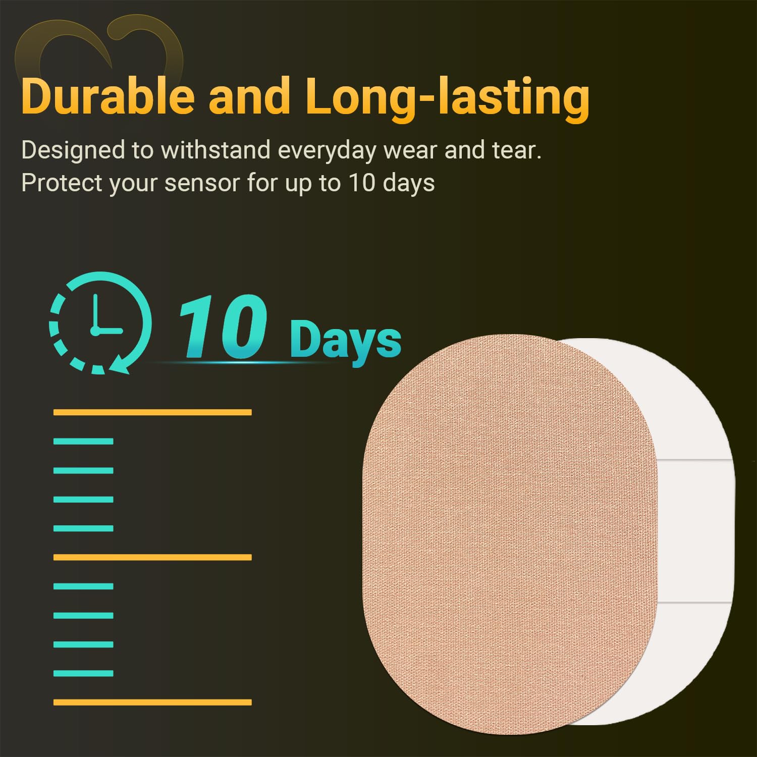 Amolyfe breathable skin adhesive supports irritation-free wear during activity.