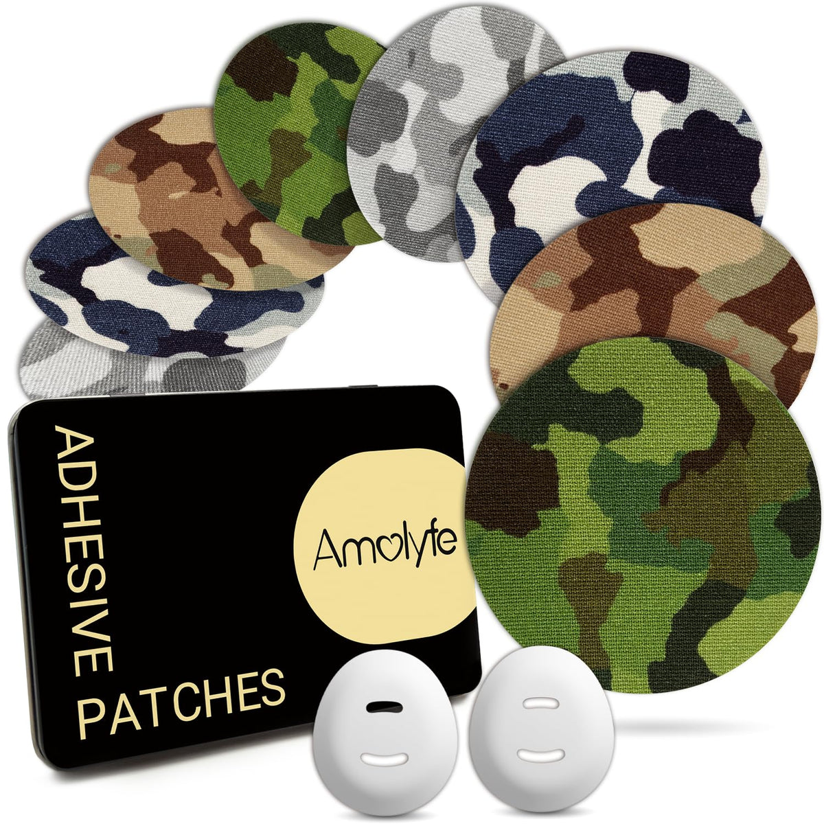 Amolyfe Dexcom G7 patch waterproof design keeps sensors secure during swim
