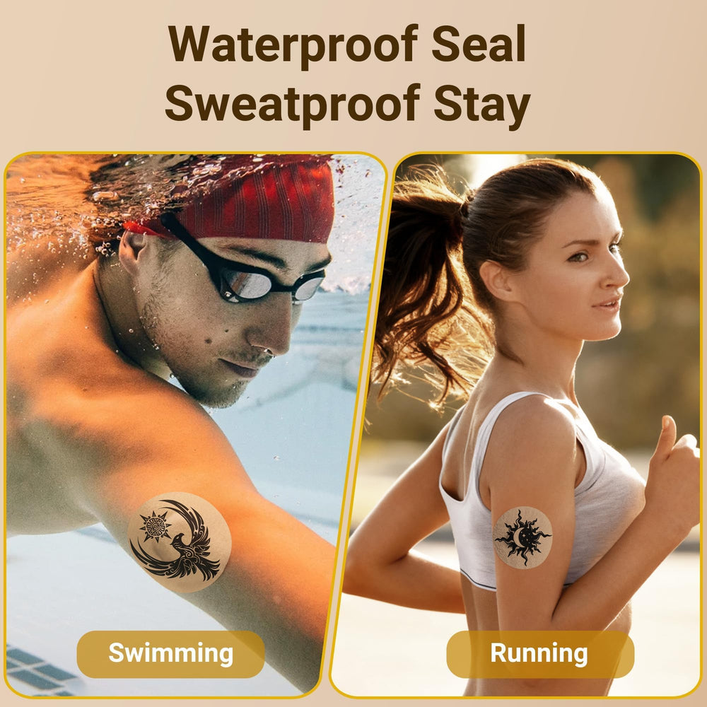 Amolyfe Dexcom G7 Overpatch Breathable material supports all-day comfort on skin