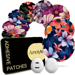 Amolyfe Dexcom G7 overpatch flowers design for protection and comfort during wear