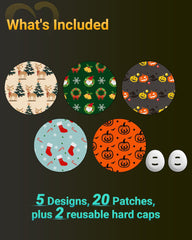 Amolyfe Dexcom G7 overpatch hypoallergenic adhesive suits sensitive skin all day.