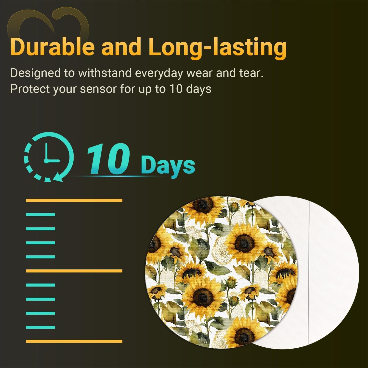 Amolyfe Dexcom G7 overpatch latex-free hypoallergenic adhesive