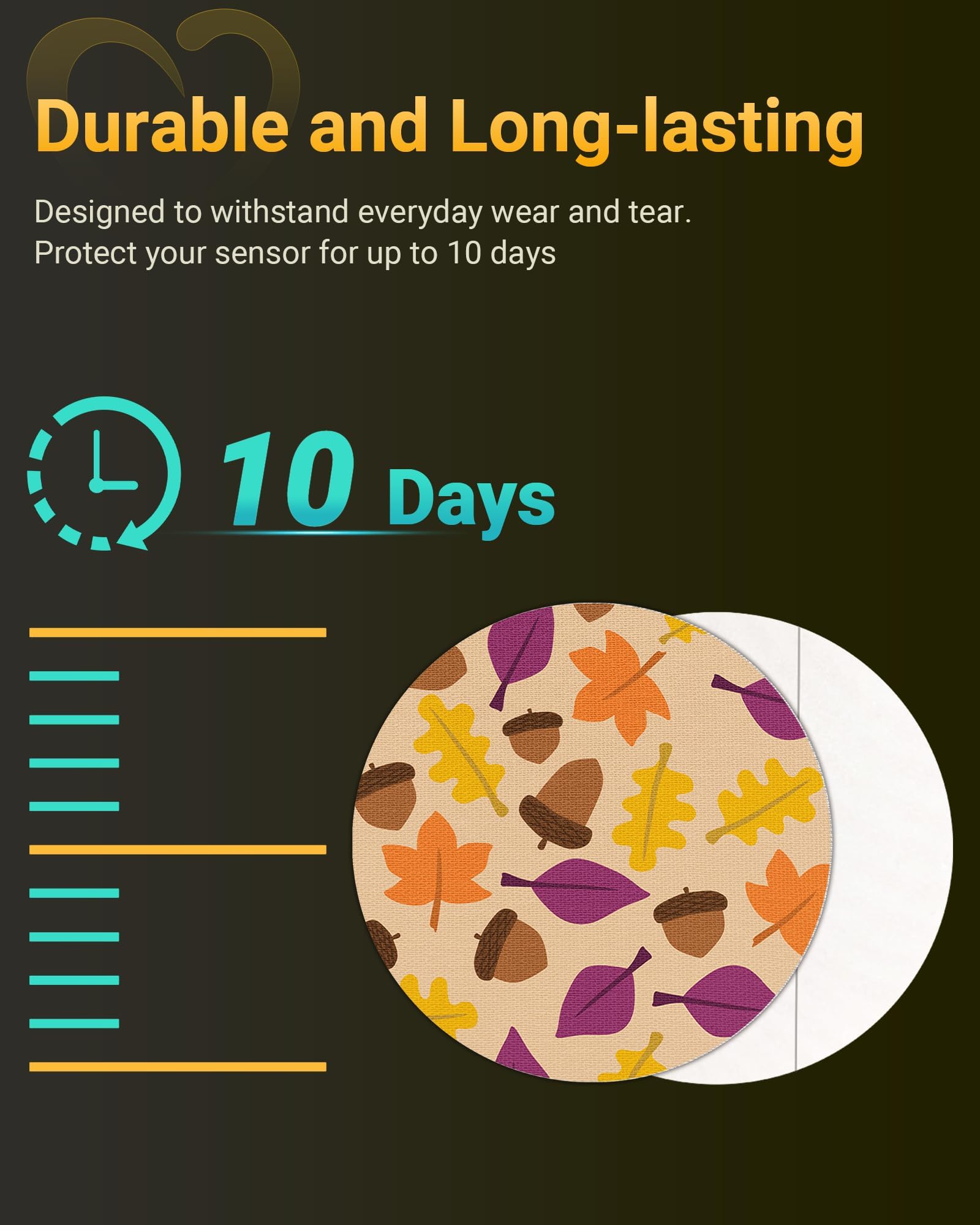 Amolyfe Dexcom G7 overpatch long-lasting protection across the sensor lifespan