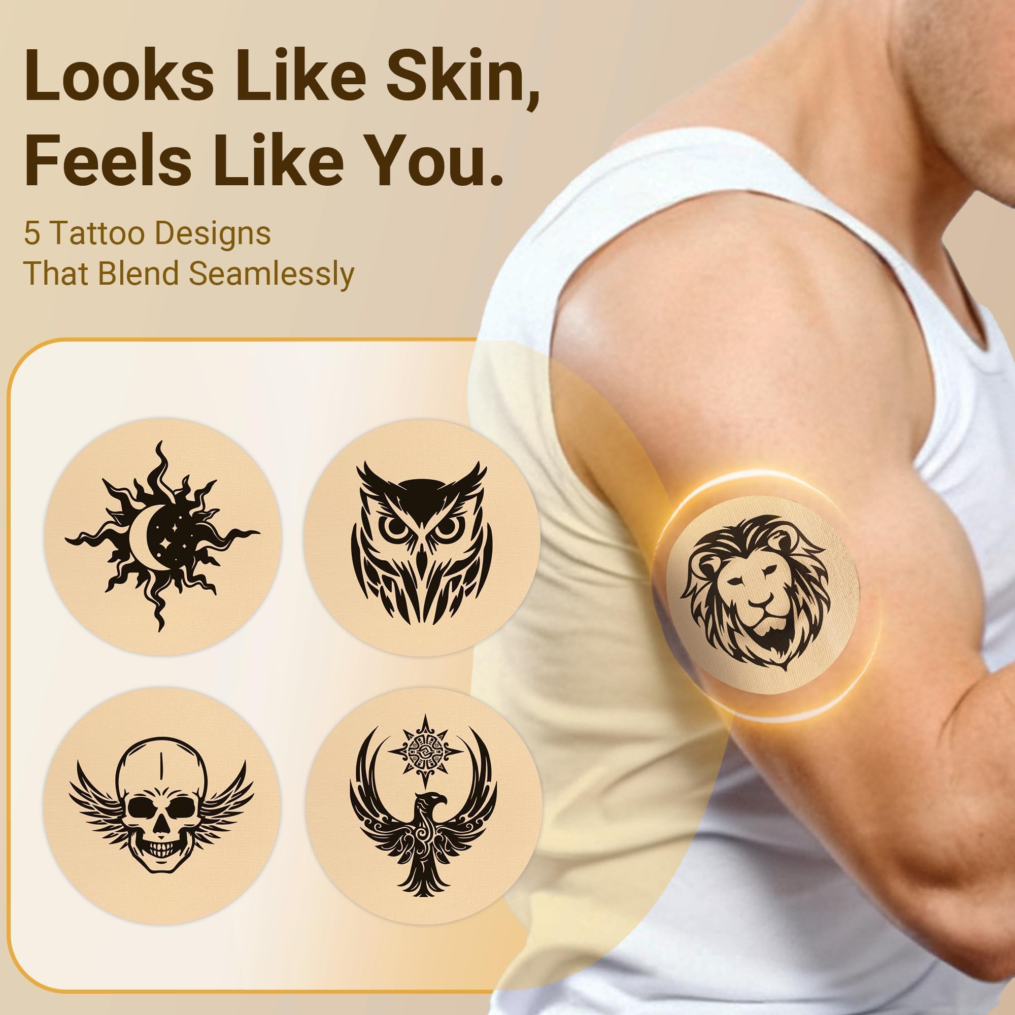 Amolyfe Dexcom G7 Overpatch Protective Cap guarding against bumps during sleep and activity