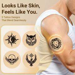 Amolyfe Dexcom G7 Overpatch Protective Cap guarding against bumps during sleep and activity