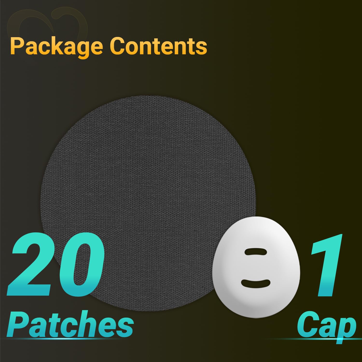 Amolyfe Dexcom G7 Overpatches latex-free, long-lasting protection detail
