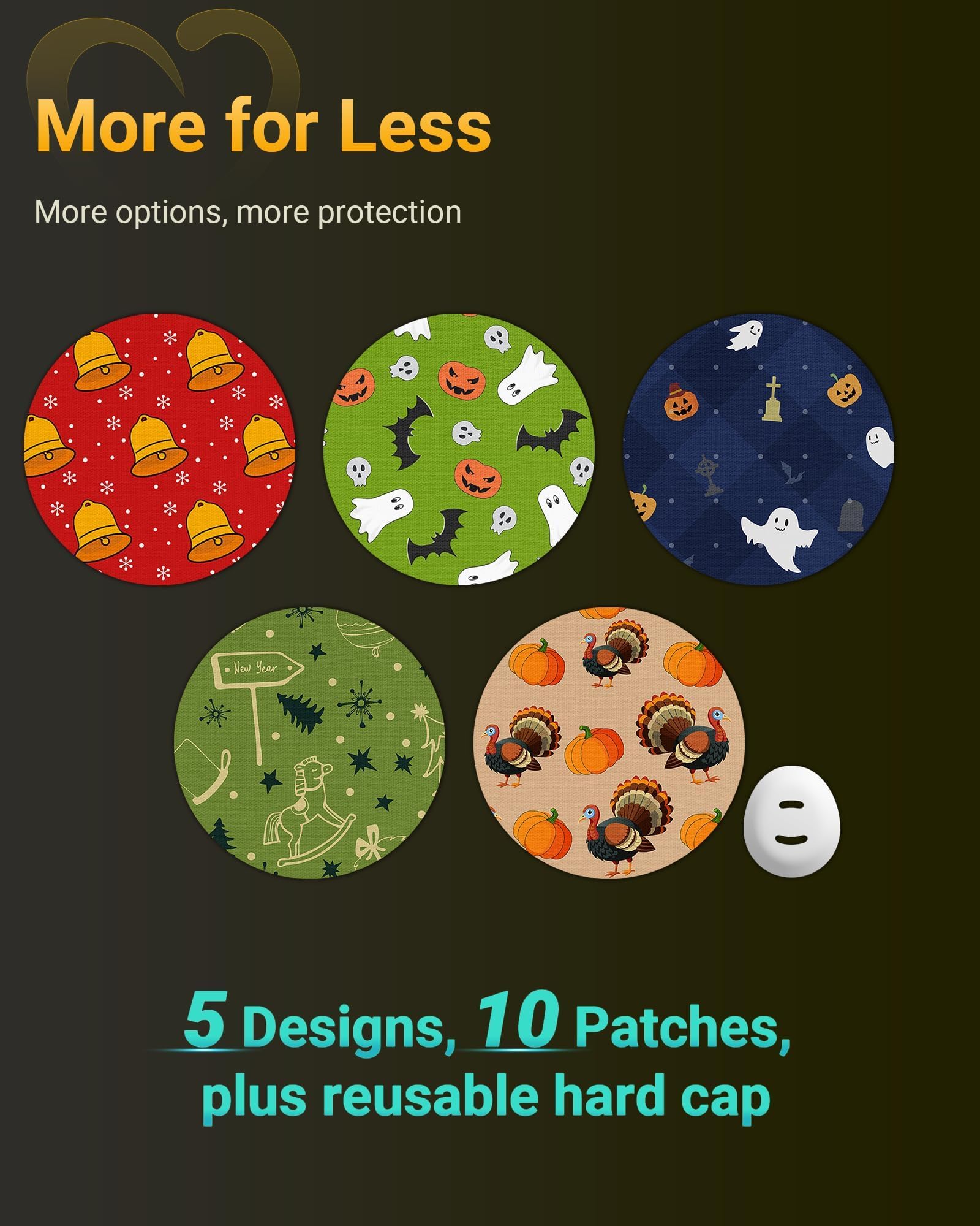 Amolyfe Dexcom G7 overpatches waterproof and breathable for comfortable wear during water activities