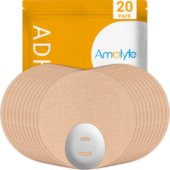 Amolyfe Dexcom G7 overpatches shield your sensor during workouts with waterproof, breathable design.