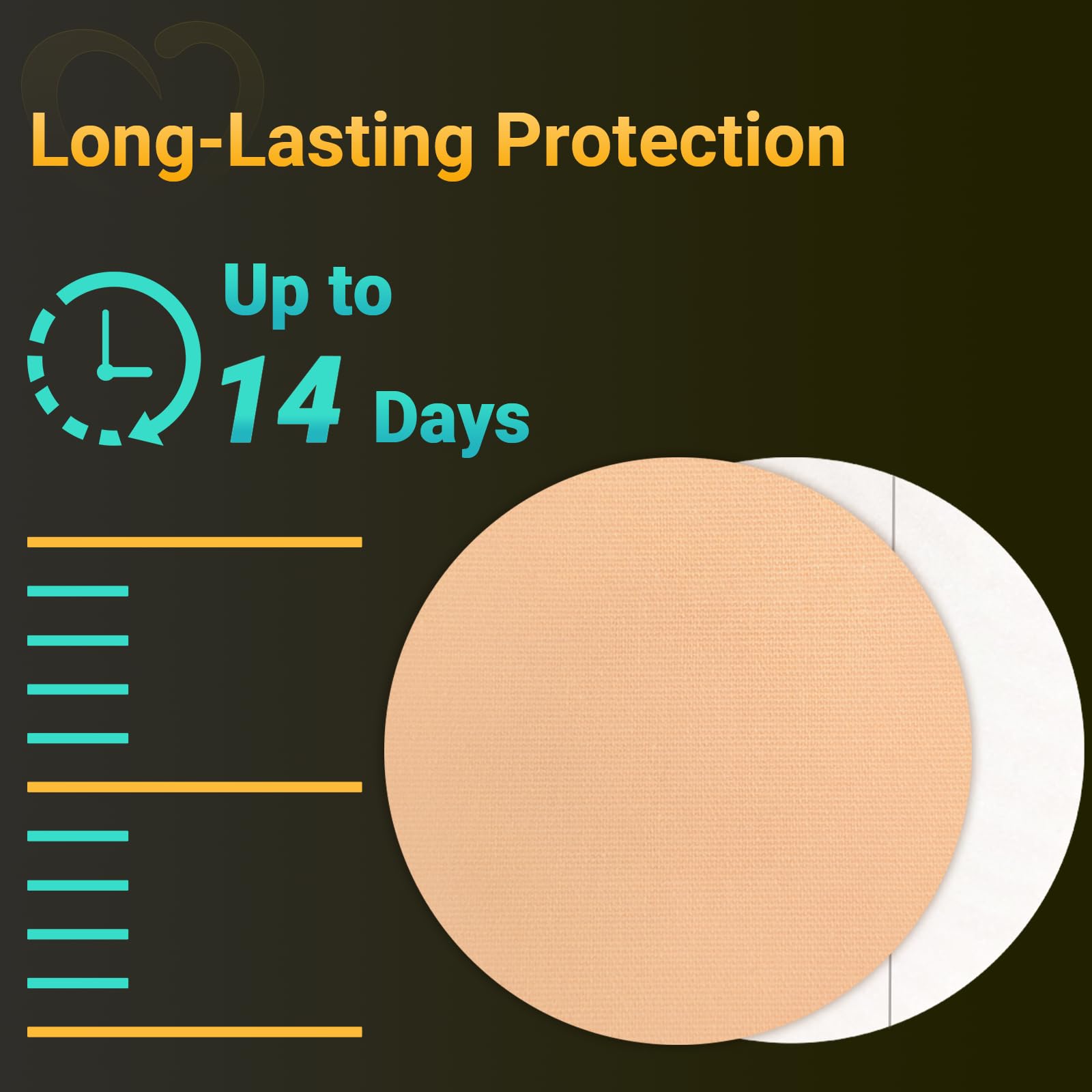 Amolyfe Dexcom G7 waterproof patch suitable for all-day wear