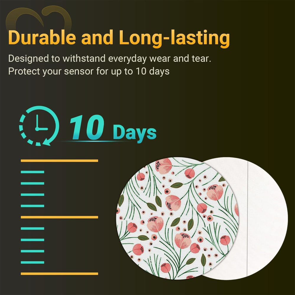 Amolyfe hypoallergenic medical adhesive on Dexcom G7 over-patch suitable for all skin types