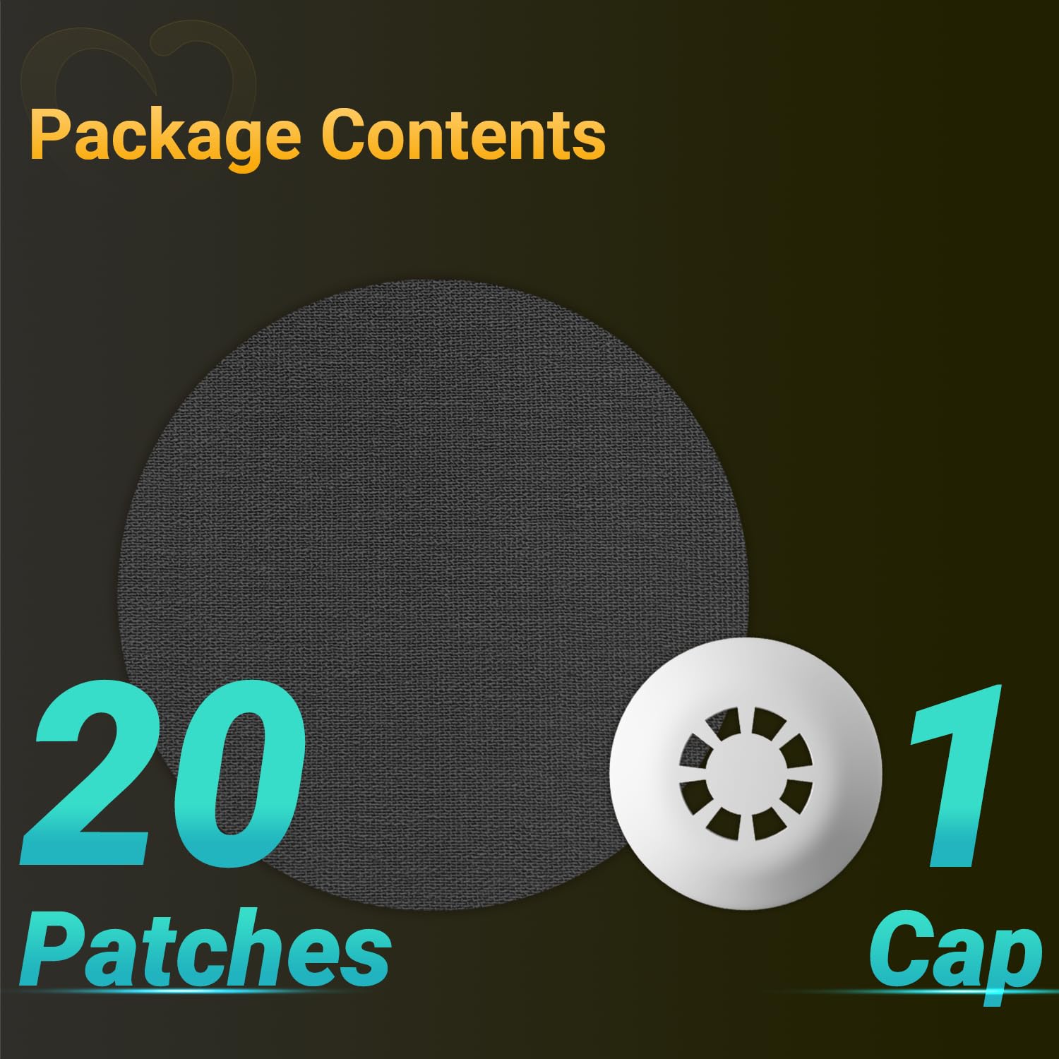 Athlete-friendly use case of Amolyfe Libre 3 patches protecting CGM sensor