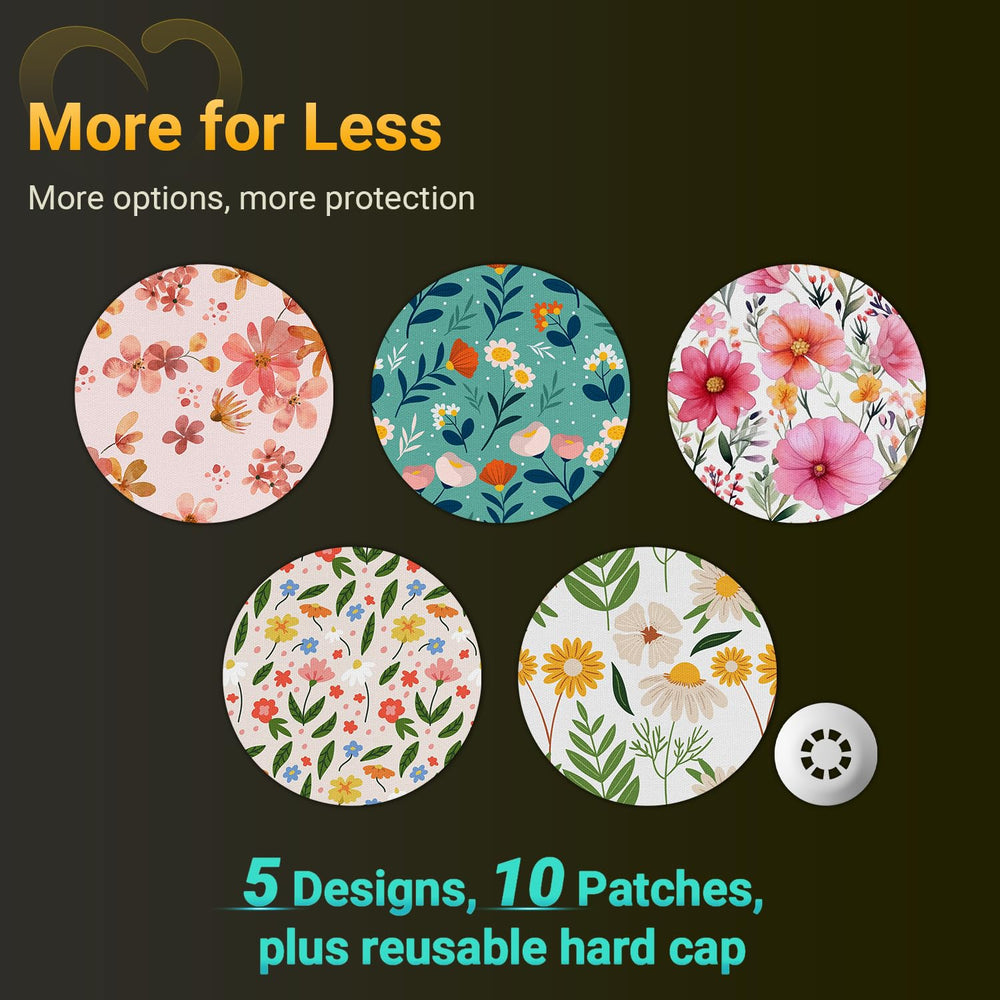 Amolyfe Libre 3 waterproof breathable patches for all-day comfort