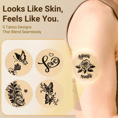 Amolyfe Libre3 Plus covers with smart cap for bump protection.