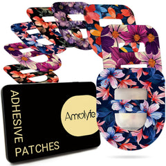 Amolyfe Omnipod middle-strap patch for secure wear during daily activities.
