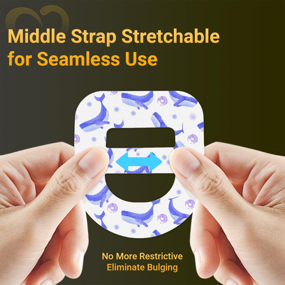 Amolyfe Omnipod Overpatch is waterproof and sweatproof for active use.