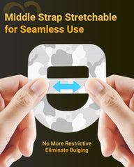 Amolyfe Omnipod patch with long-lasting adhesion for daily wear.
